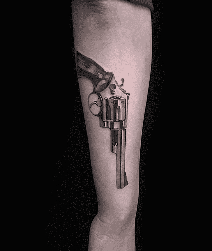 Gun Tattoo Snapshot