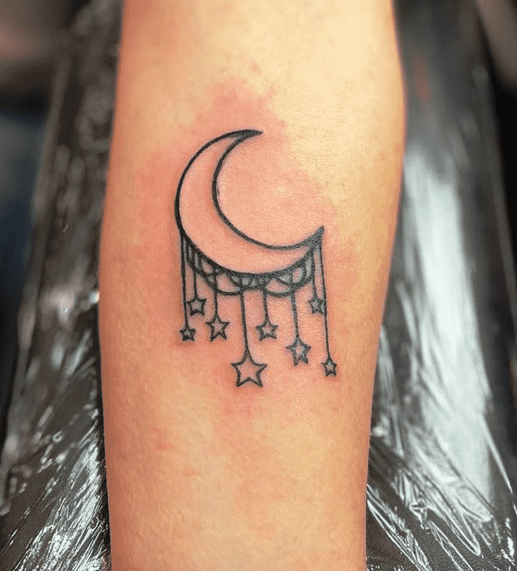 Half Moon Tattoo Picture