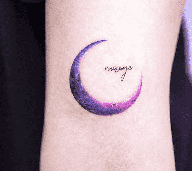 Half Moon Tattoo Photo