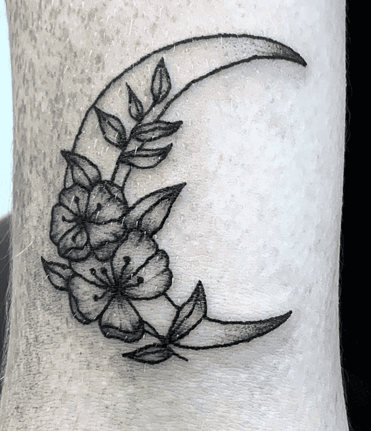 Half Moon Tattoo Photograph