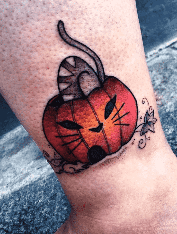 Halloween Tattoo Portrait