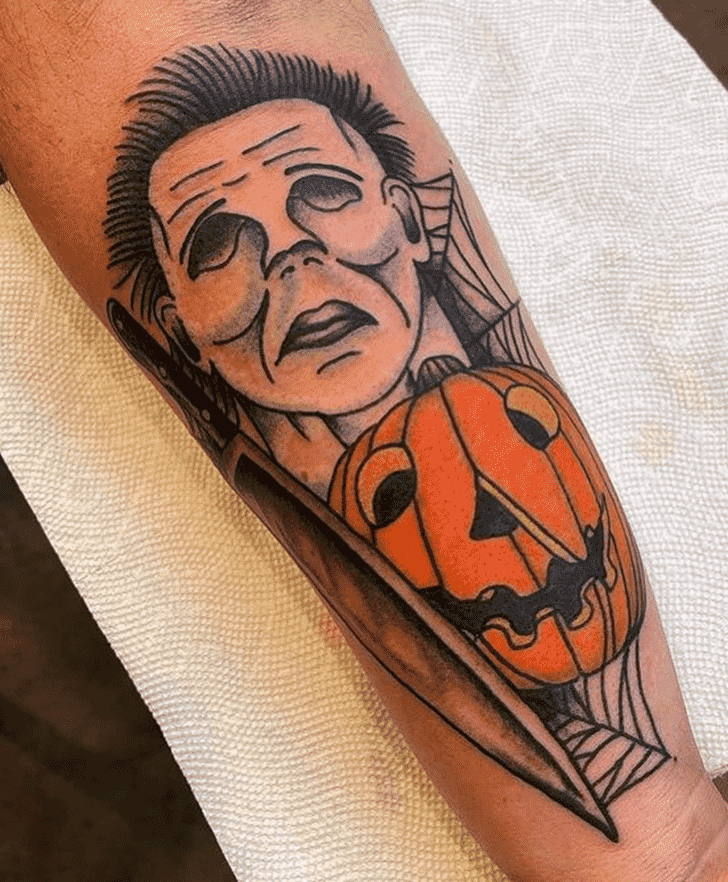 Halloween Tattoo Shot