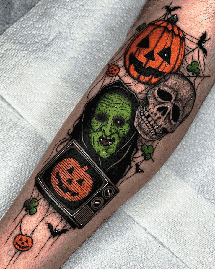 Halloween Tattoo Shot