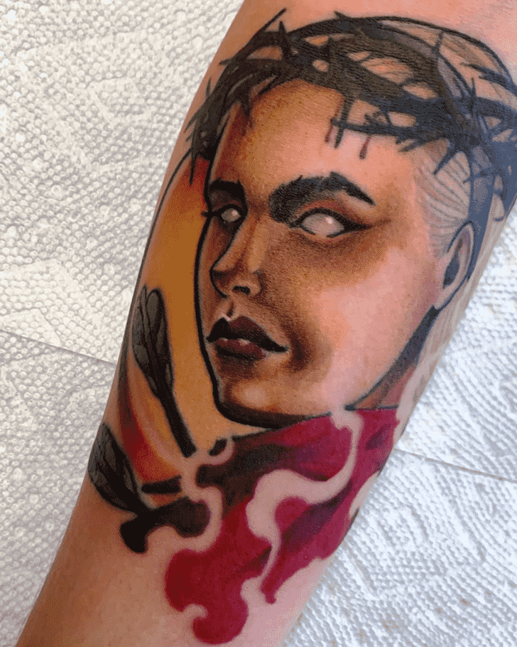 Halloween Tattoo Figure