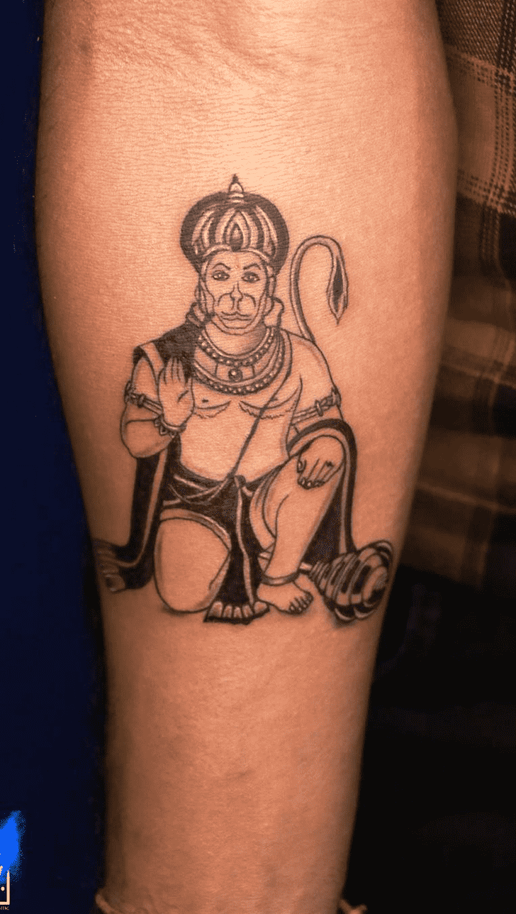 Hanuman Tattoo Photos