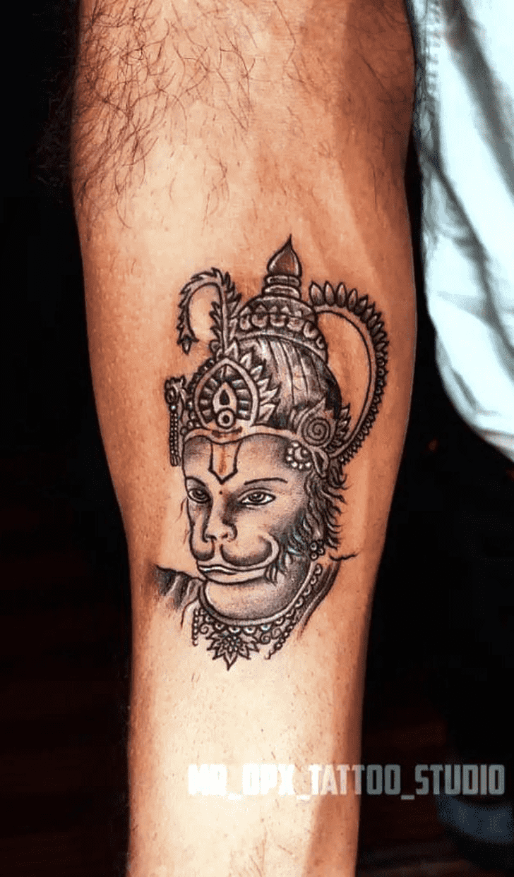 Hanuman Tattoo Photos