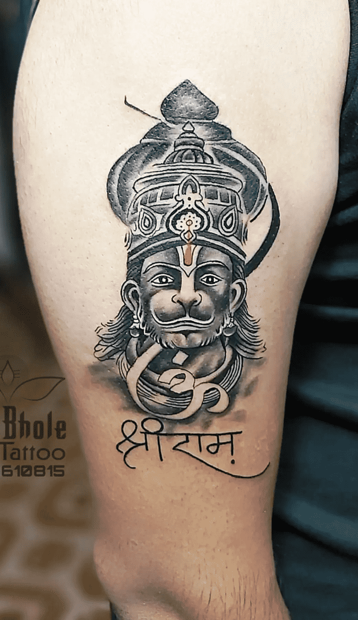 Hanuman Tattoo Photo