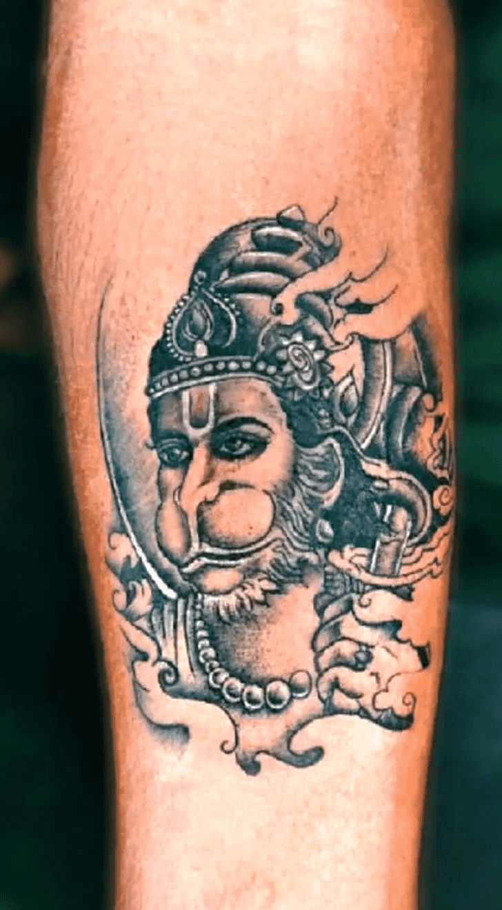 Hanuman Tattoo Photos