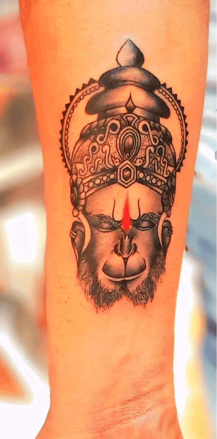 Hanuman Tattoo Photograph