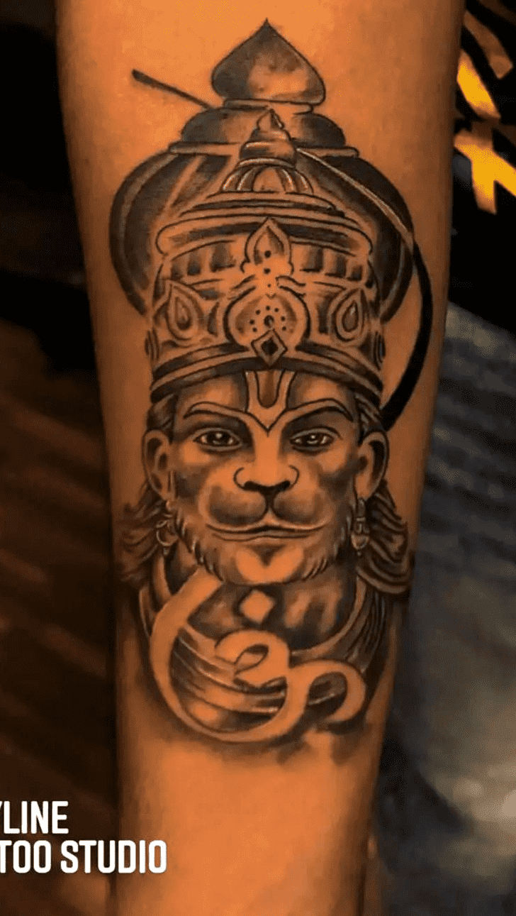 Hanuman Tattoo Ink