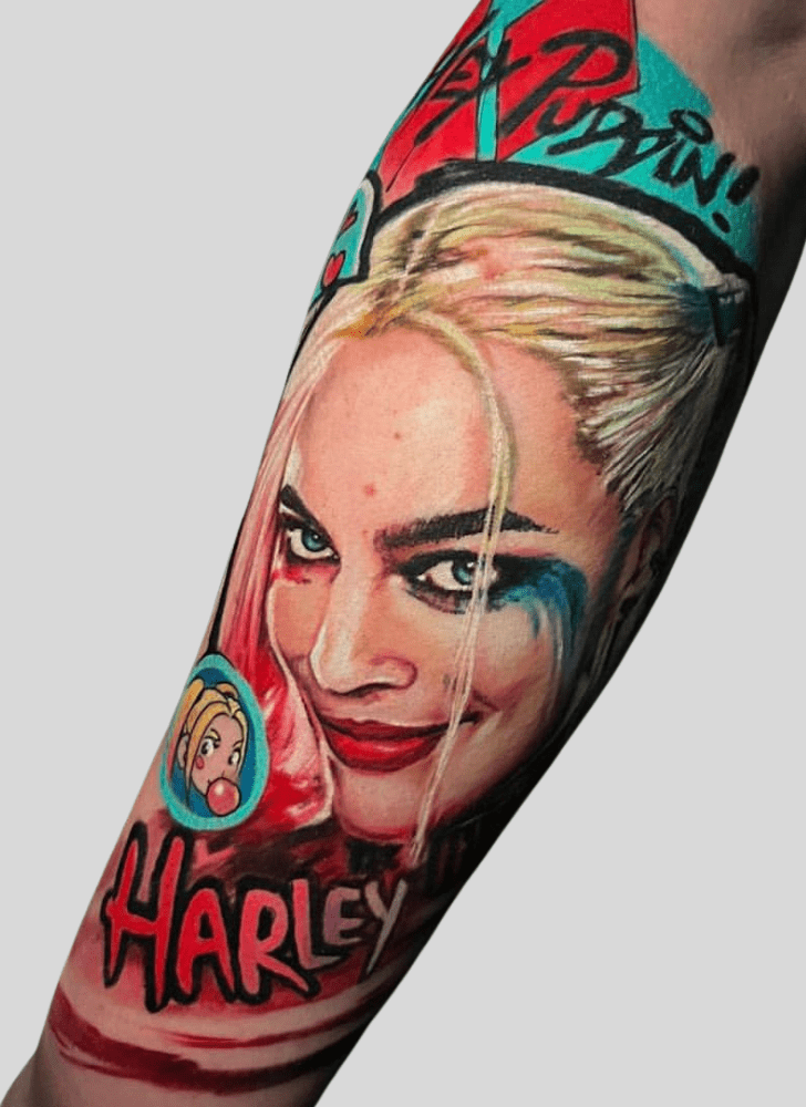 Harley Quinn Tattoo Picture