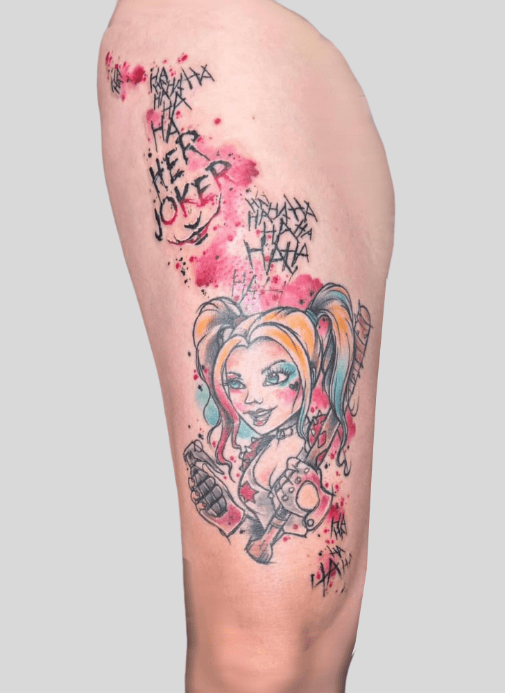 Harley Quinn Tattoo Photos