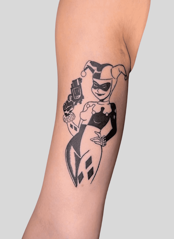 Harley Quinn Tattoo Photograph