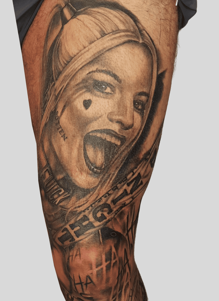 Harley Quinn Tattoo Snapshot