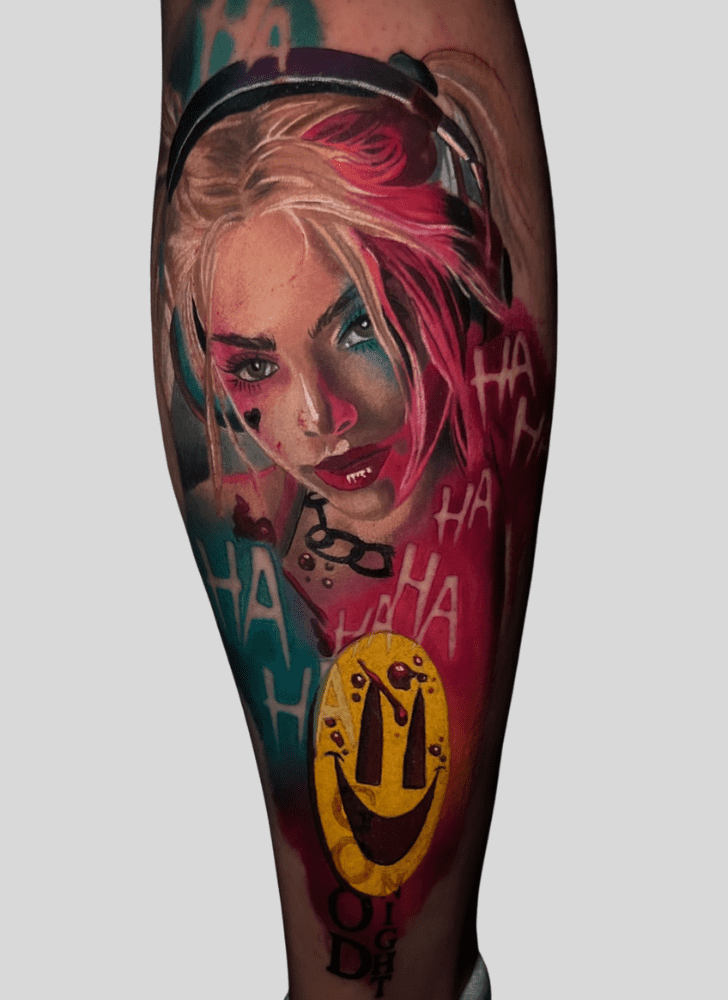 Harley Quinn Tattoo Photos