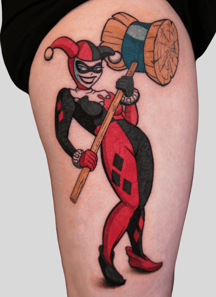 Harley Quinn Tattoo Photograph