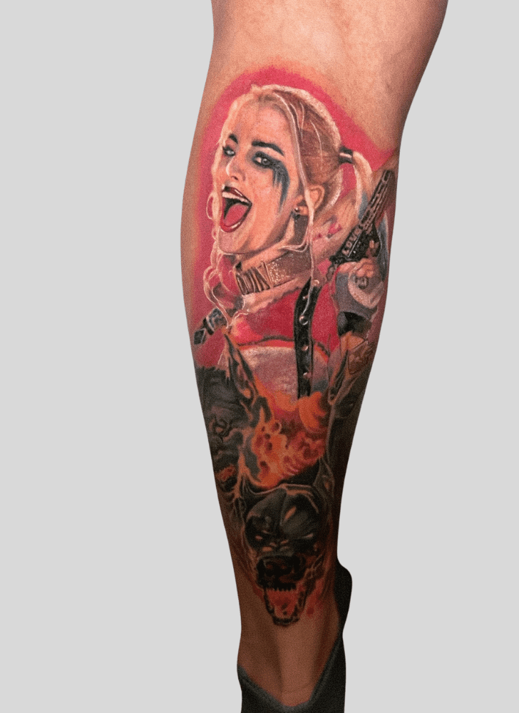 Harley Quinn Tattoo Snapshot