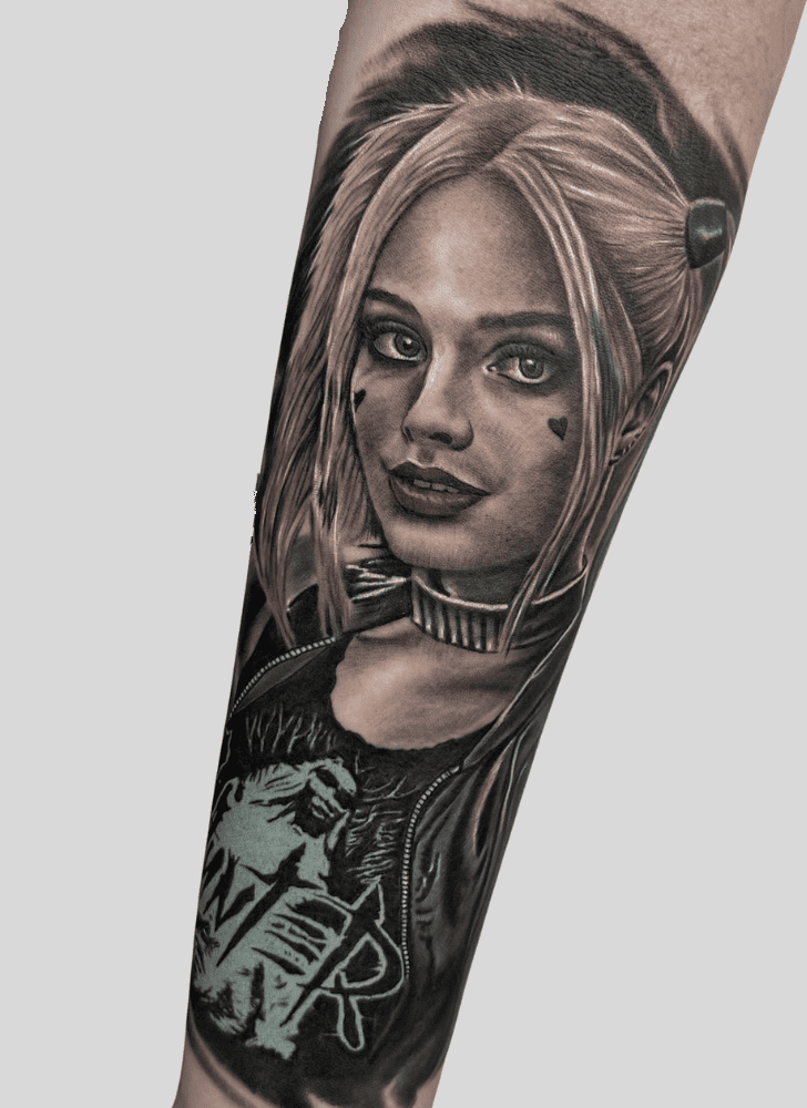 Harley Quinn Tattoo Photograph