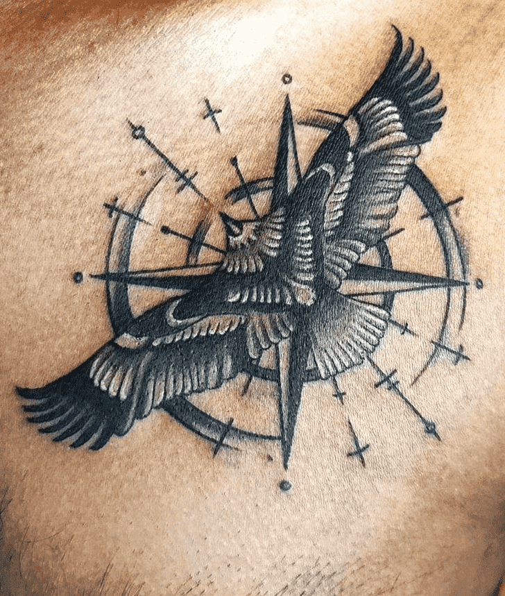 Hawk Tattoo Photo