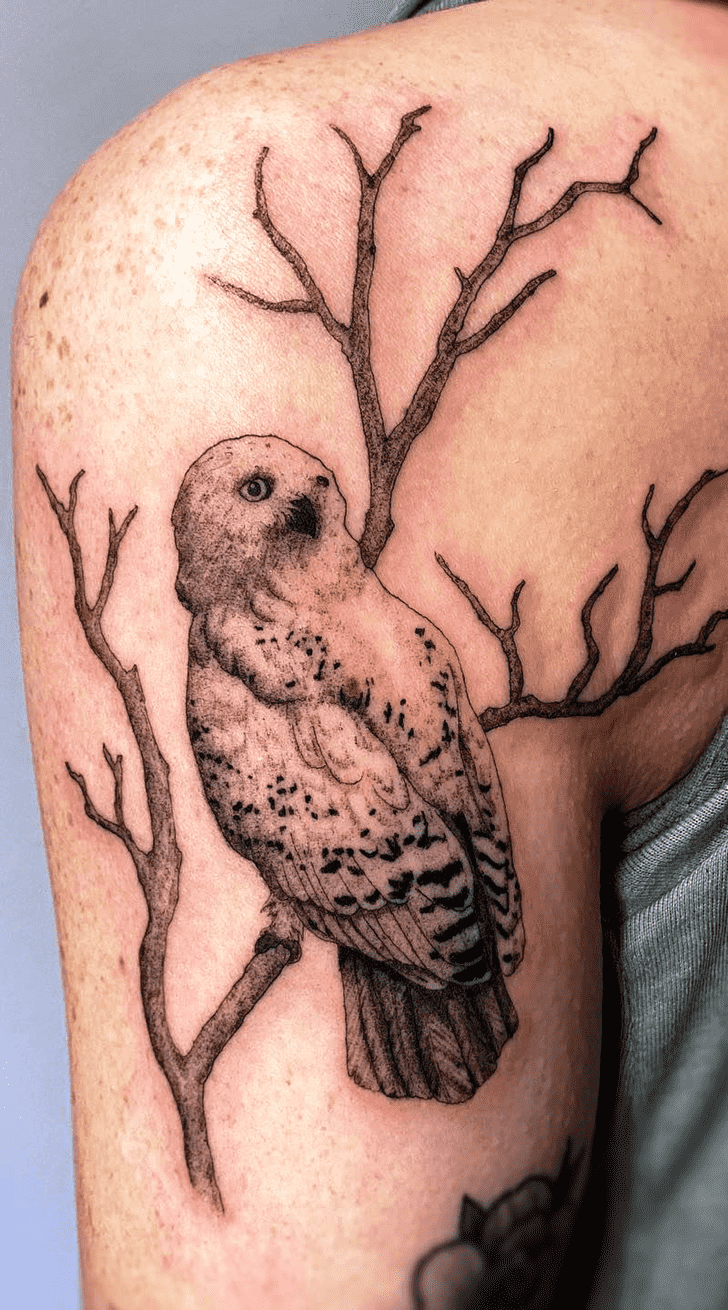 Hedwig Tattoo Shot