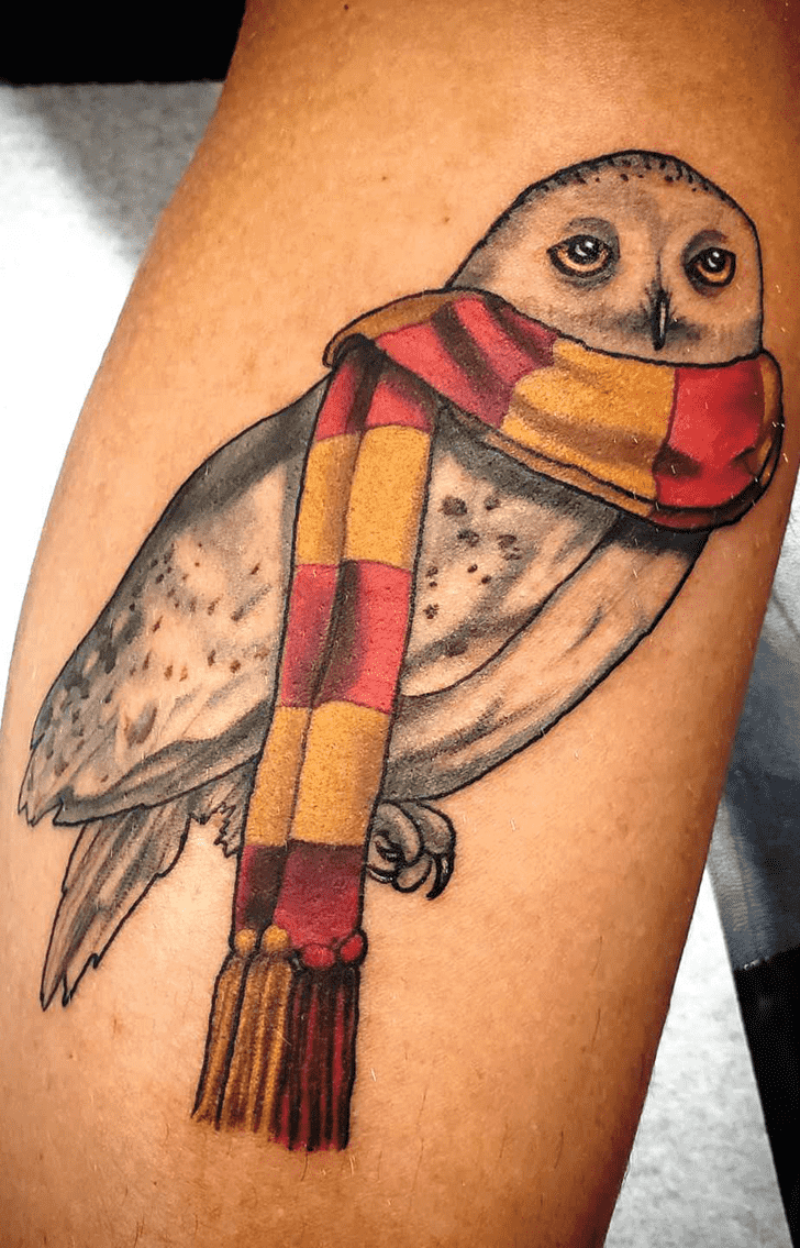 Hedwig Tattoo Figure