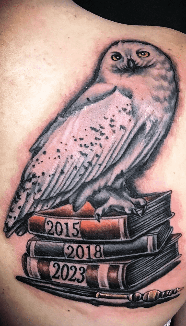 Hedwig Tattoo Photograph