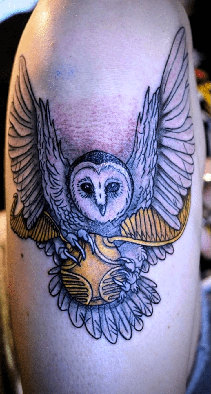 Hedwig Tattoo Shot