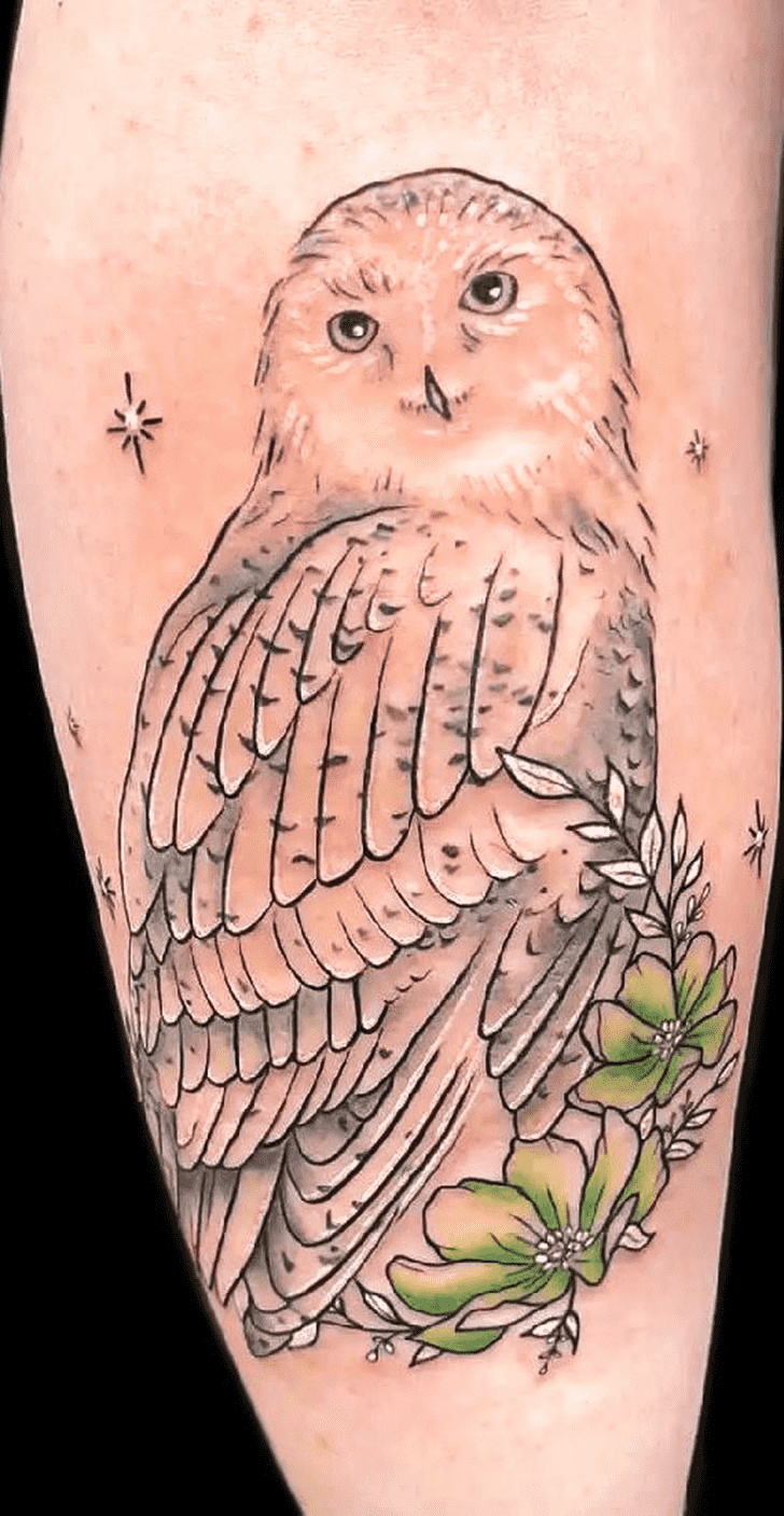 Hedwig Tattoo Figure