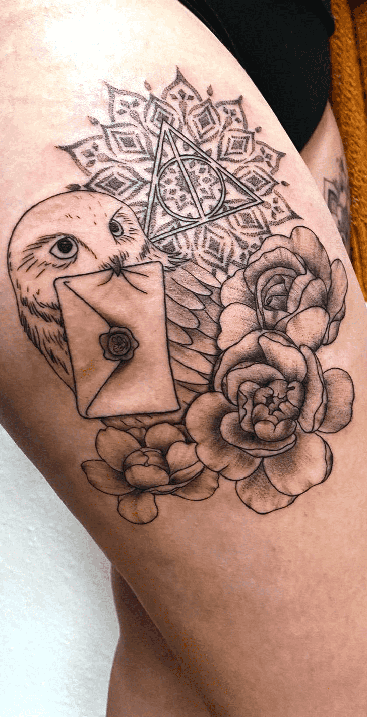 Hedwig Tattoo Shot