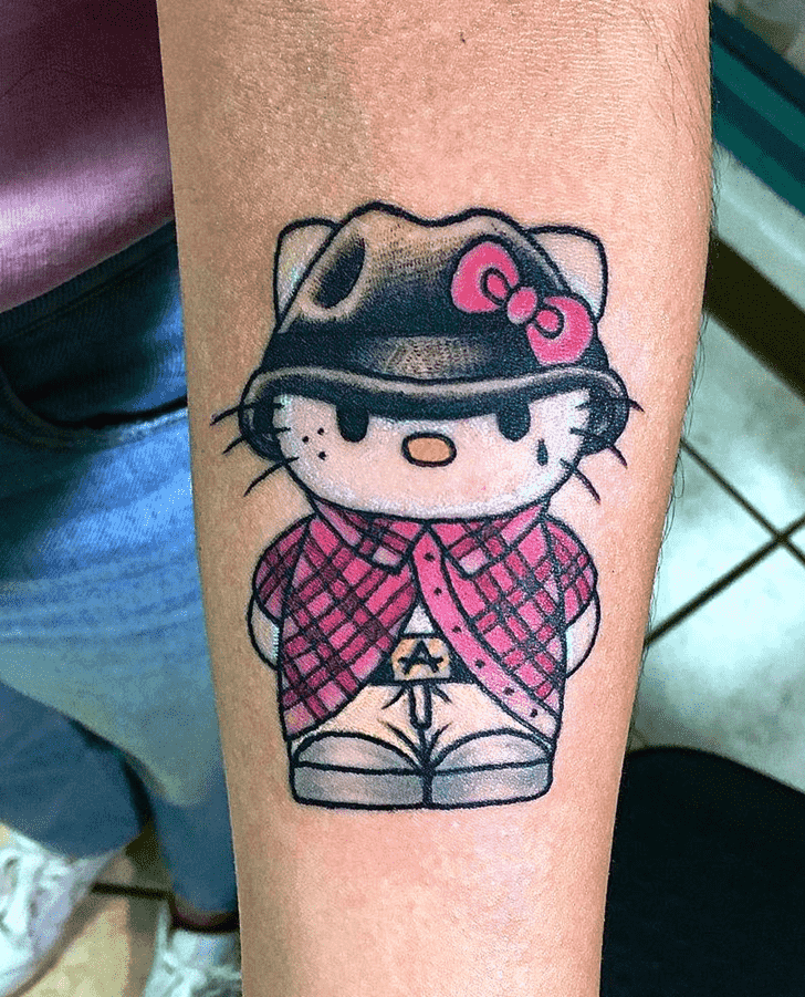 Hello Kitty Tattoo Design Image