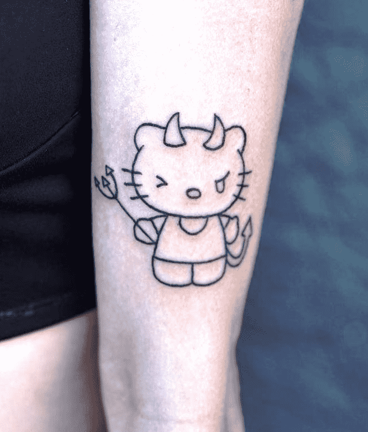 Hello Kitty Tattoo Ink