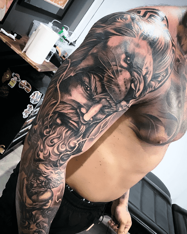 Hercules Tattoo Photograph