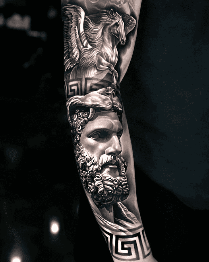 Hercules Tattoo Photograph