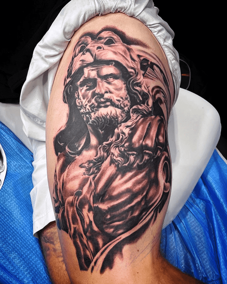 Hercules Tattoo Photograph