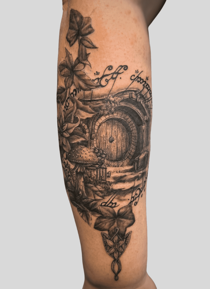 Hobbit Tattoo Design Image