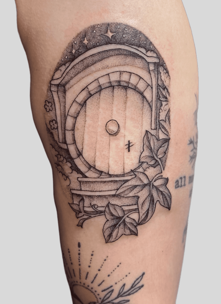 Hobbit Tattoo Portrait