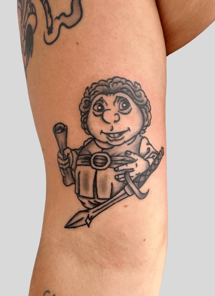 Hobbit Tattoo Design Image