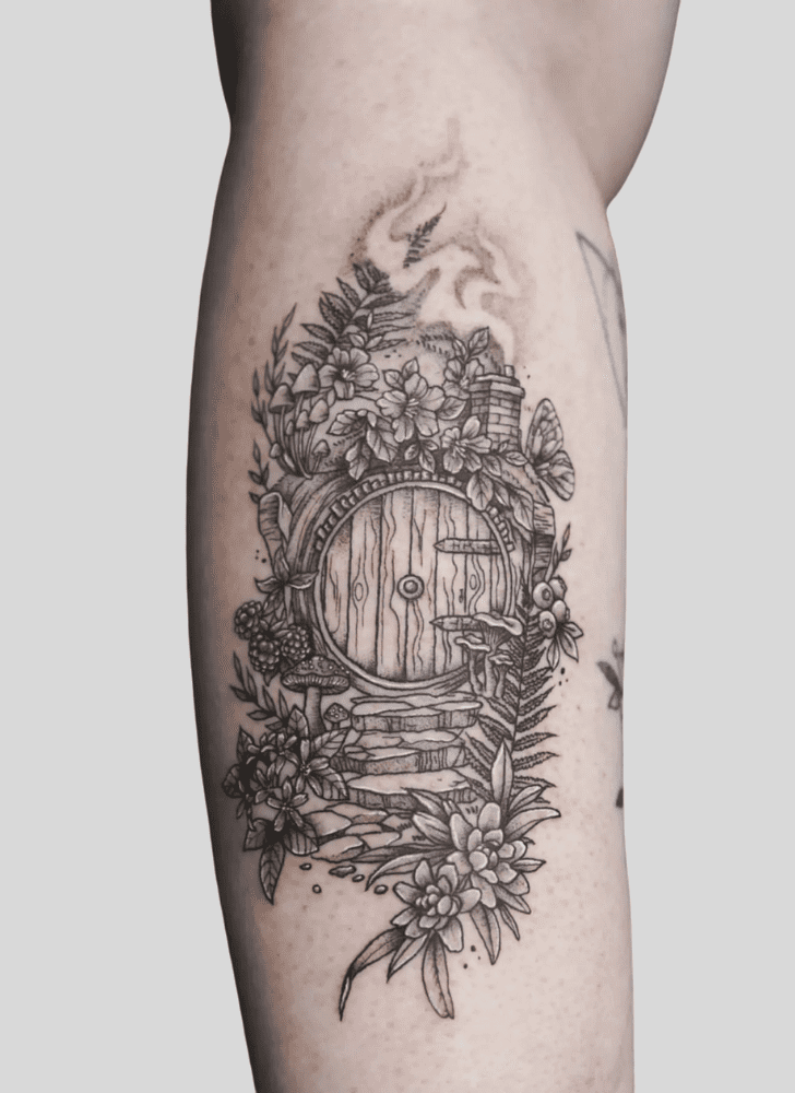 Hobbit Tattoo Portrait