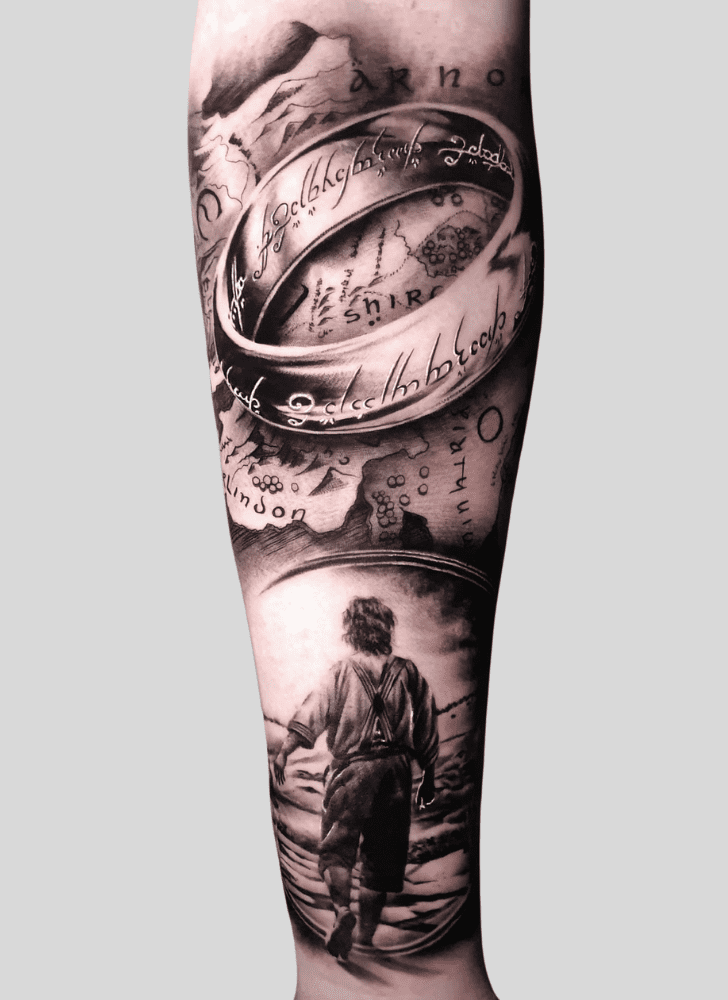 Hobbit Tattoo Shot