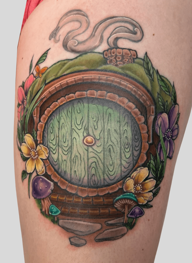 Hobbit Tattoo Portrait