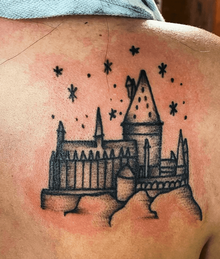 Hogwarts Tattoo Portrait