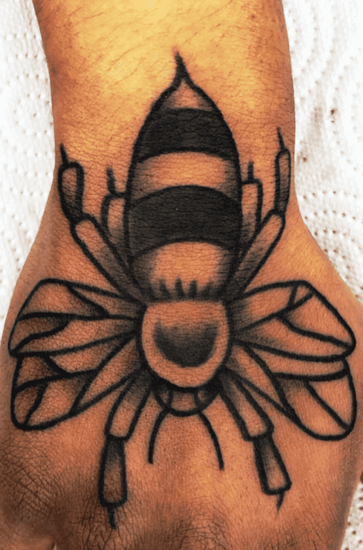 Hornet Tattoo Portrait