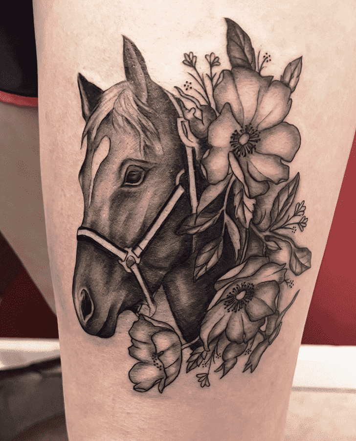 Horse Tattoo Portrait