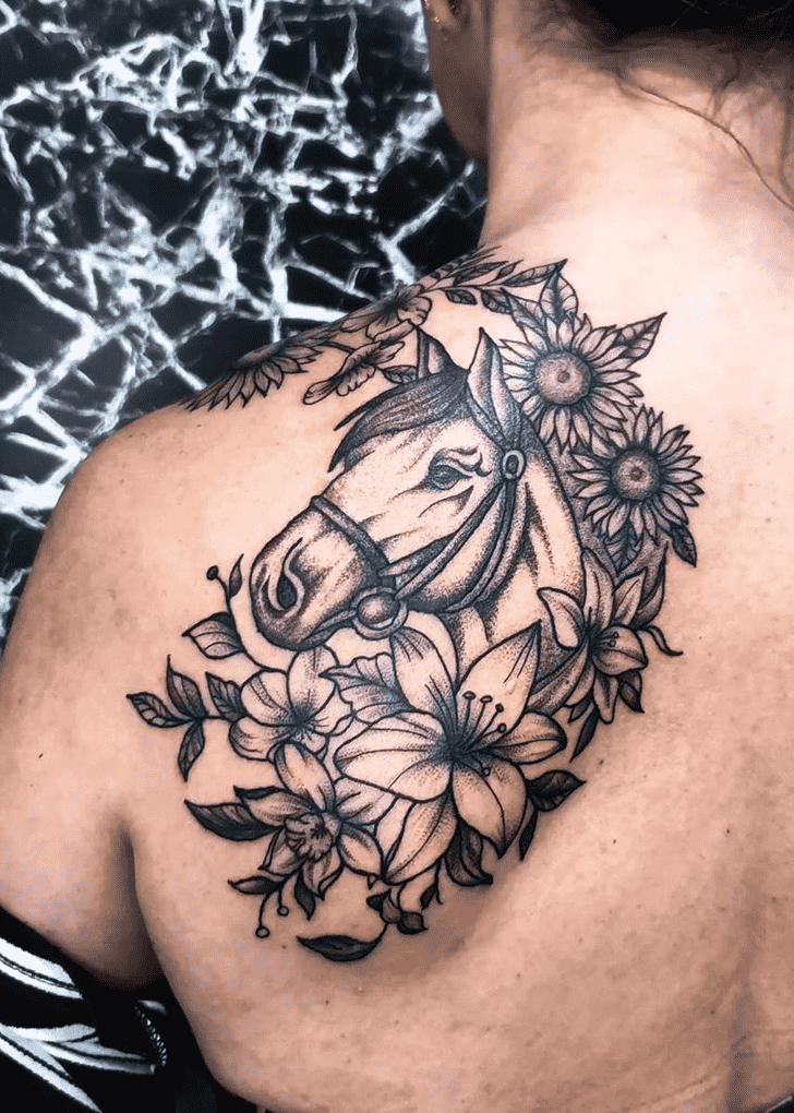 Horse Tattoo Design Image