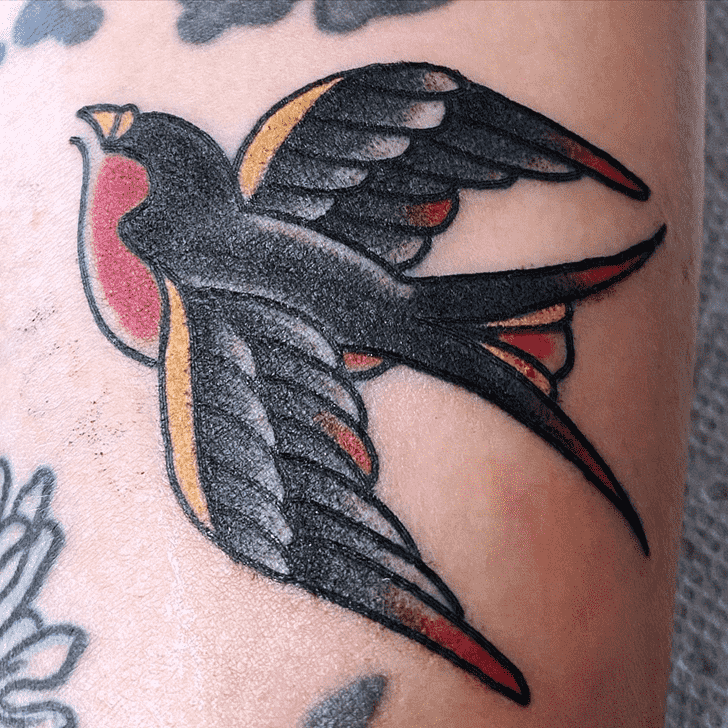 House Sparrow Tattoo Ink