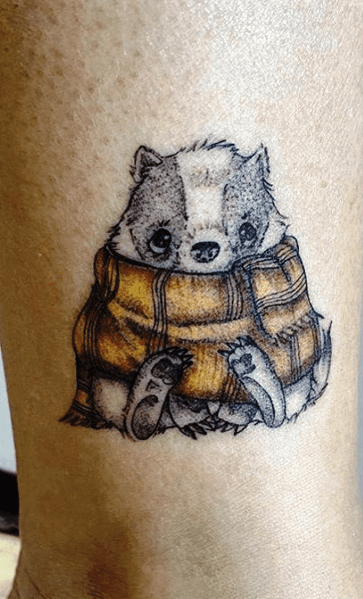 Hufflepuff Tattoo Figure