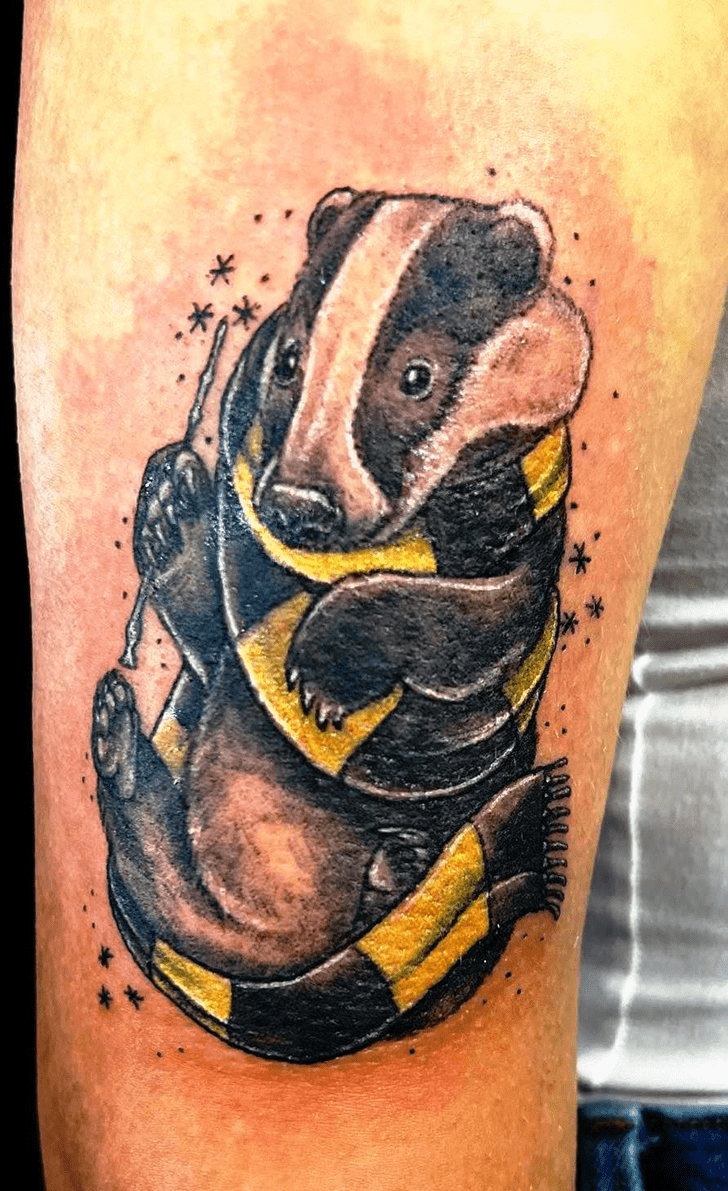 Hufflepuff Tattoo Portrait