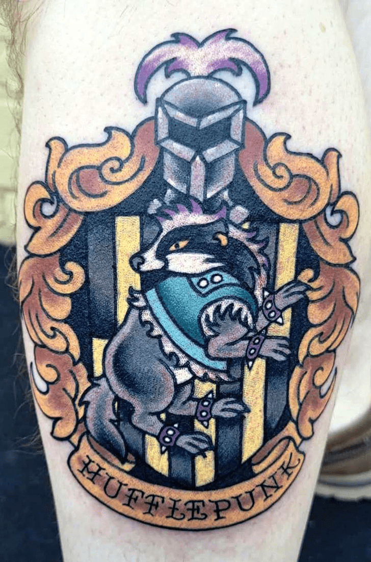 Hufflepuff Tattoo Shot