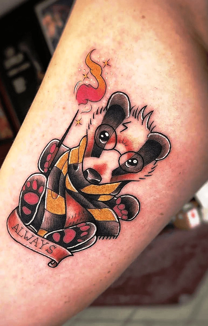 Hufflepuff Tattoo Snapshot