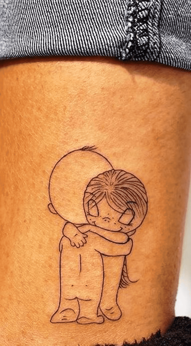 Hug Day Tattoo Photograph